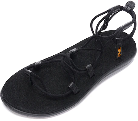 (W) TEVA Voya Infinity 黑色交叉带凉鞋 1019622-BLK Shop (W) TEVA Voya Infinity 黑色交叉带凉鞋 1019622-BLK