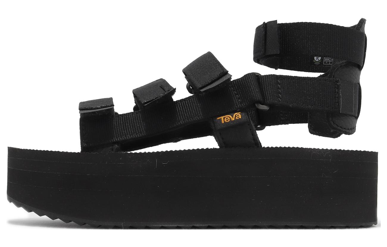 (Women) TEVA W Flatform Mevia 'Comfortable Minimalist Black' 1116810-BLK