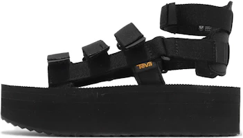 (Women) TEVA W Flatform Mevia 'Comfortable Minimalist Black' 1116810-BLK (Women) TEVA W Flatform Mevia 'Comfortable Minimalist Black' 1116810-BLK
