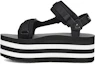Buy (W) TEVA x X-Girl 增高奢华厚底鞋 '黑白' 1117256-BKW