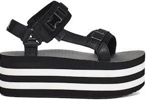 Order (Women) TEVA x X-Girl Flatform Luxe Elevated 'Black White' 1117256-BKW