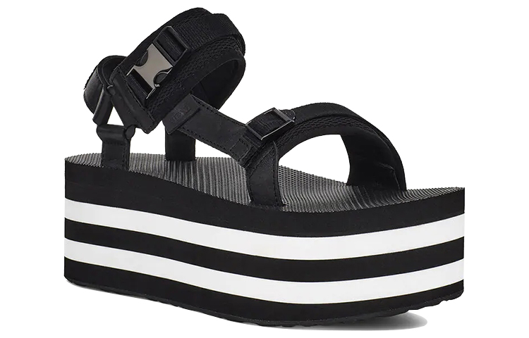 Lookbook (W) TEVA x X-Girl 增高奢华厚底鞋 '黑白' 1117256-BKW