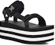 Lookbook (W) TEVA x X-Girl 增高奢华厚底鞋 '黑白' 1117256-BKW
