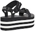 Shop (W) TEVA x X-Girl 增高奢华厚底鞋 '黑白' 1117256-BKW