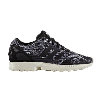 (W) The FARM Company adidas ZX Flux 'Black Floral'
