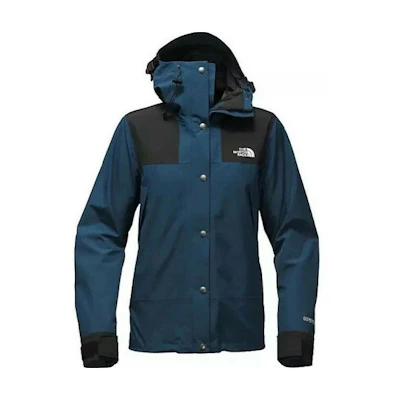(Women) TNF 1990 Colorblock Windbreaker Retro Blue Jacket NF0A3JPE-N4L