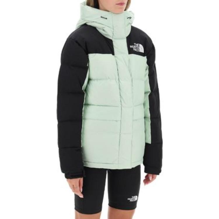 Shop (W) 北面1994系列拼色连帽羽绒服绿色 NF0A4R2W-LGO