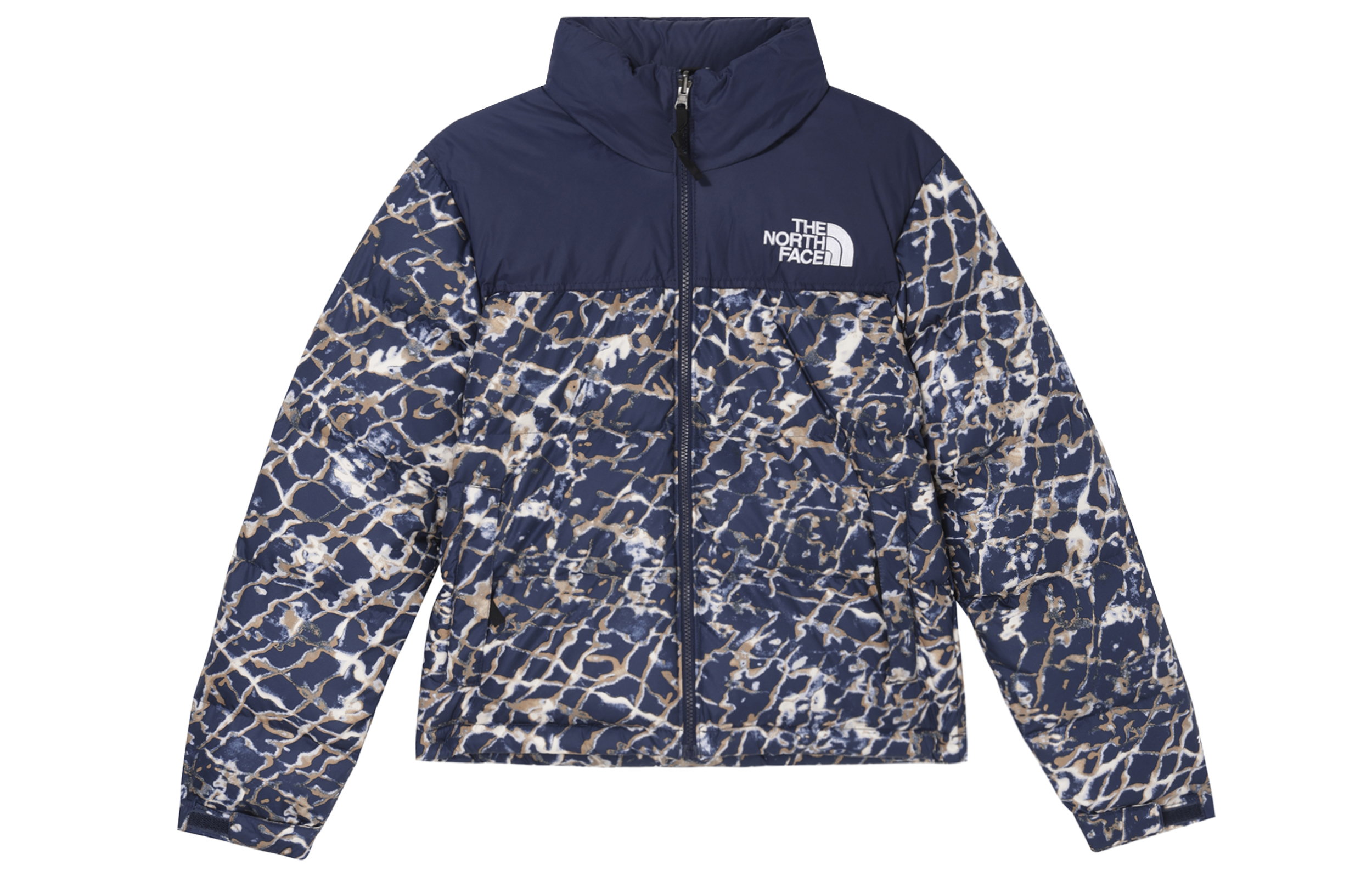 (Women) TNF 1996 Blue Printed Zip-Up Jacket NF0A3XEO-OTP