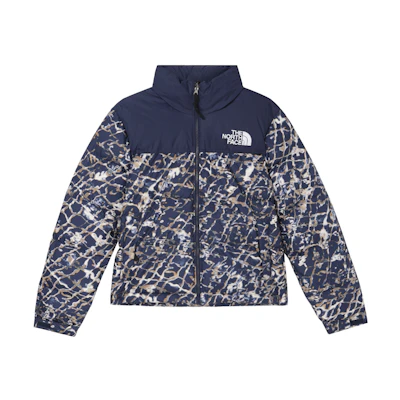(Women) TNF 1996 Blue Printed Zip-Up Jacket NF0A3XEO-OTP