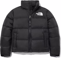 (Women) The North Face 1996 Eco Nuptse Black Puffer Jacket with Hood NJ1DP80A (Women) The North Face 1996 Eco Nuptse Black Puffer Jacket with Hood NJ1DP80A