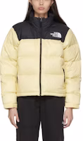(Women) The North Face 1996 FW22 Yellow Embroidered Logo Puffer Jacket NF0A3XEO-3R4 (Women) The North Face 1996 FW22 Yellow Embroidered Logo Puffer Jacket NF0A3XEO-3R4