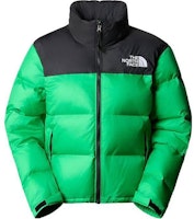 (Women) The North Face 1996 Green Logo Colorblock Zip Hoodie Jacket NF0A3XEO-PO8 (Women) The North Face 1996 Green Logo Colorblock Zip Hoodie Jacket NF0A3XEO-PO8