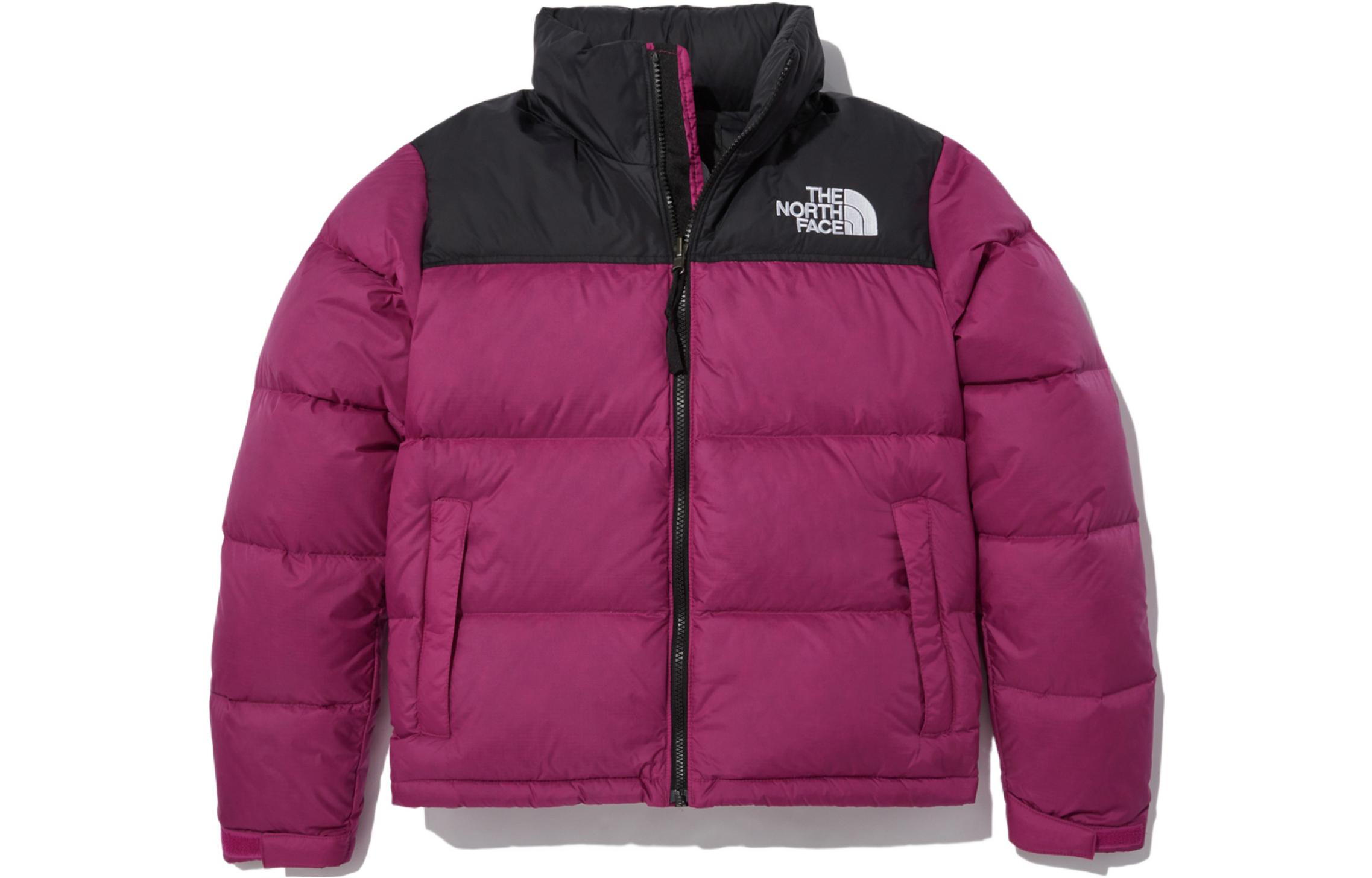 Buy (W) The North Face 1996 Jaket Puffer Hooded Ungu Gelap NJ1DN95B
