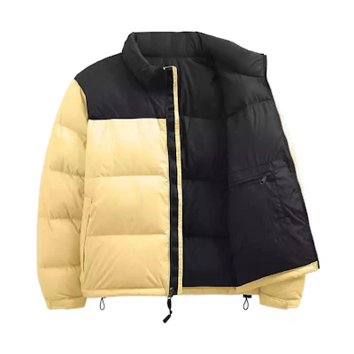 (Women) TNF 1996 Nuptse Banana Yellow Puffer Jacket NF0A7QLW-3R4