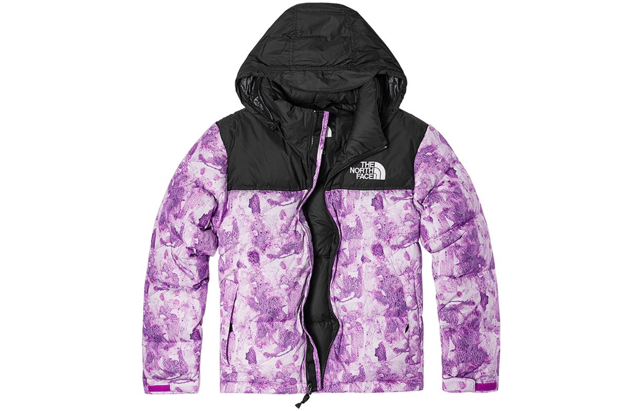 (Women) TNF 1996 Nuptse Purple 700-Fill Logo Down Jacket NF0A3XEO-IAT