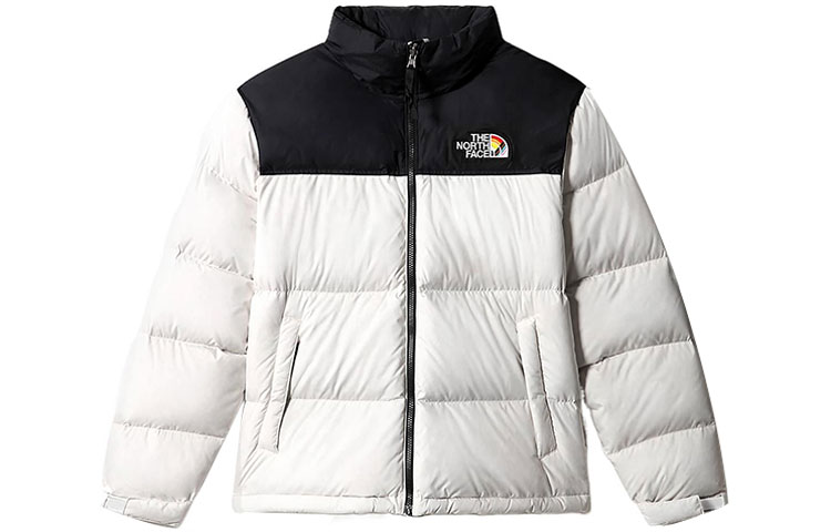 (Women) TNF 1996 Rainbow Zip Colorblock Puffer Jacket NF0A7QKX-N3N