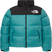 (Women) The North Face 1996 Retro Logo Down Jacket for Women - Turquoise NJ1DQ80B (Women) The North Face 1996 Retro Logo Down Jacket for Women - Turquoise NJ1DQ80B