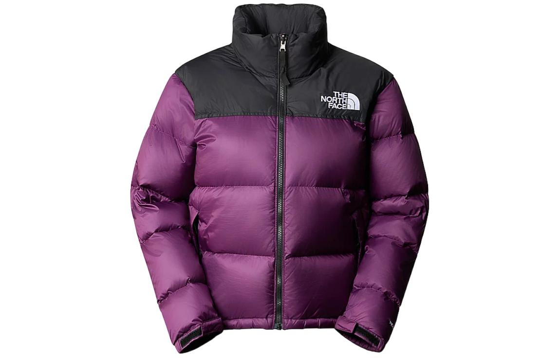 (Women) The North Face 1996 Retro Nuptse Colorblock Puffer Jacket Purple NF0A3XEO-V6V