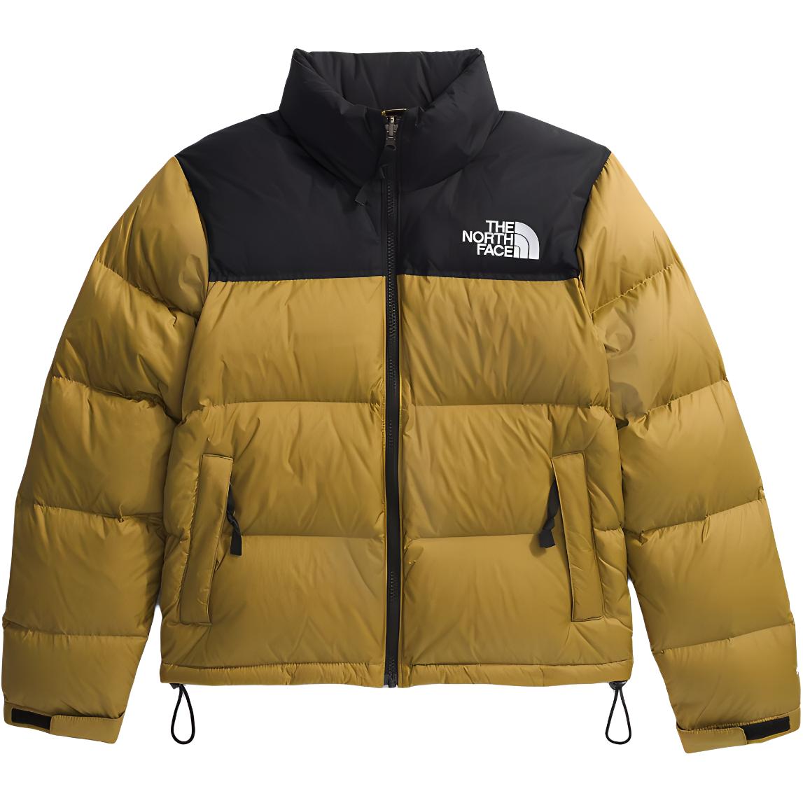 Buy (W) The North Face 1996 Retro Nuptse Chaqueta Verde Ámbar/Negro NF0A3XEO-4OR