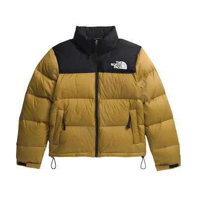 (Women) TNF 1996 Retro Nuptse Jacket Amber Green/Black NF0A3XEO-4OR