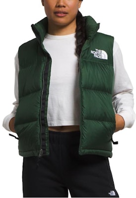 (W) 北面 1996 复古款绿色女子羽绒无袖背心外套 NF0A3XEP-I0P Order (W) 北面 1996 复古款绿色女子羽绒无袖背心外套 NF0A3XEP-I0P