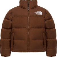 (Women) The North Face 1996 Series Logo Print Zip Jacket in Dark Brown NJ1DQ85C (Women) The North Face 1996 Series Logo Print Zip Jacket in Dark Brown NJ1DQ85C