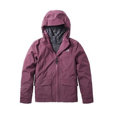 (Women) TNF 3-in-1 Detachable Waterproof Outdoor Jacket NF0A3VT1-HBM