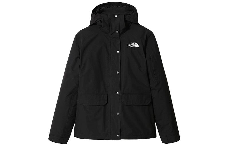 (Women) TNF 3-in-1 Jacket Black with Detachable Hood and Fleece Liner NF0A4M8I-KX7