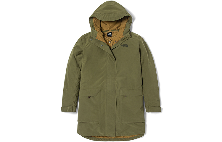 (Women) TNF 3-in-1 Waterproof Jacket with Down Inner - Green NF0A4NDG-7D6