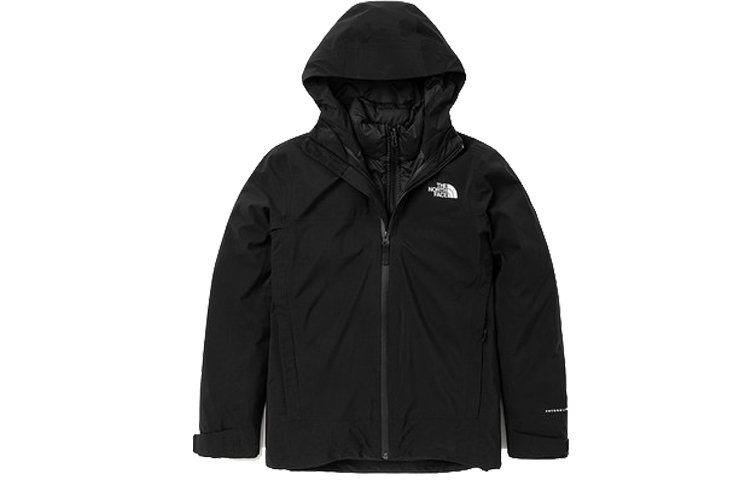 (Women) TNF 3-in-1 Waterproof Windproof Black Jacket 4NAH-JK3