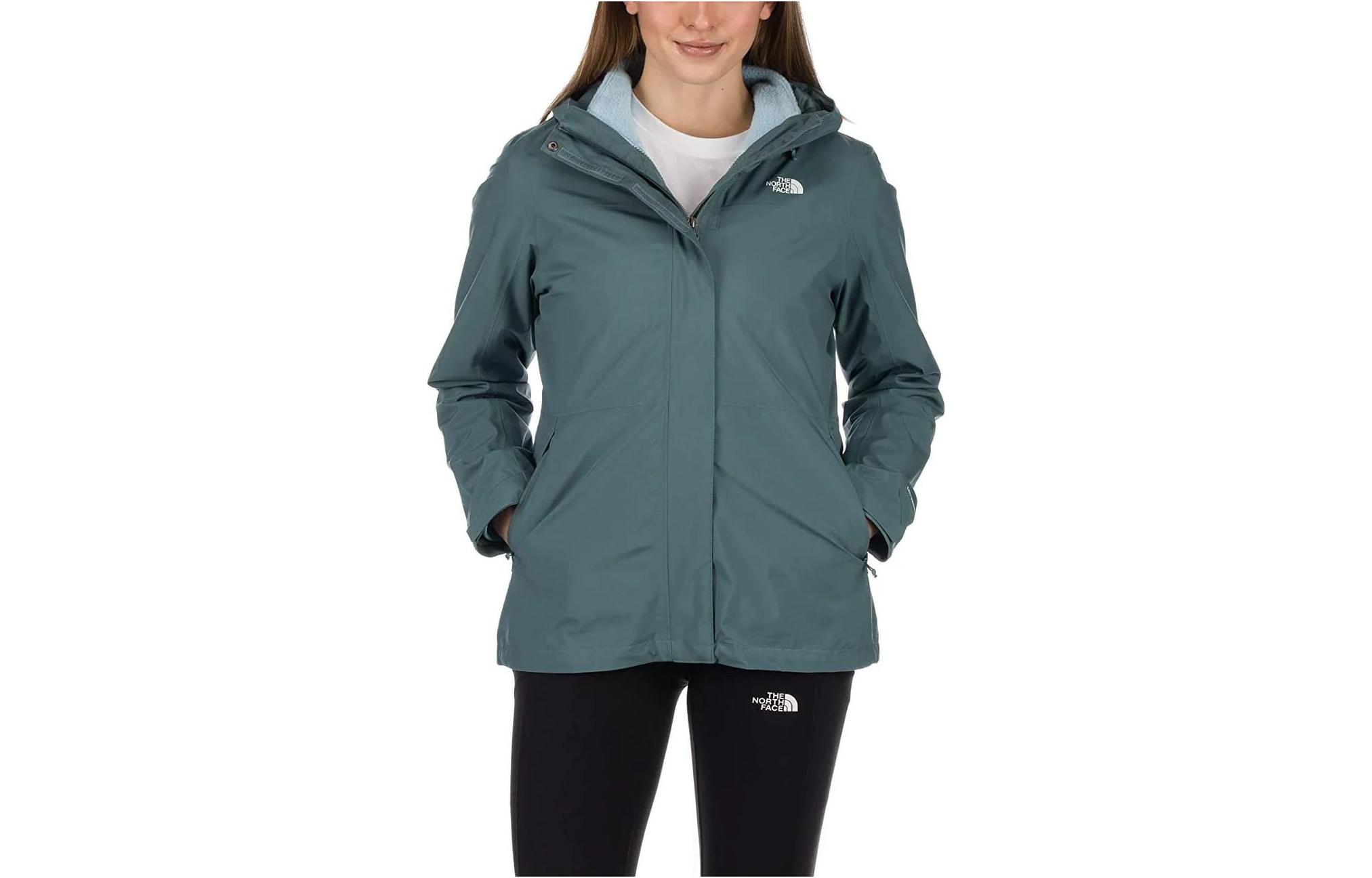 (Women) TNF 3-in-1 Windproof Waterproof Jacket Blue NF0A7V3U-4D7