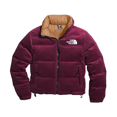 (Women) TNF 92 Reversible Nuptse Jacket Pullover, Poisonberry NF0A831J-KIK
