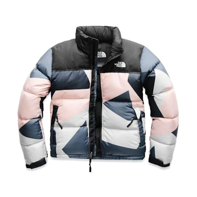 (Women) TNF 1996 Retro Nuptse Jacket Multicolor Puffer Jacket. NF0A3MIZ9QU