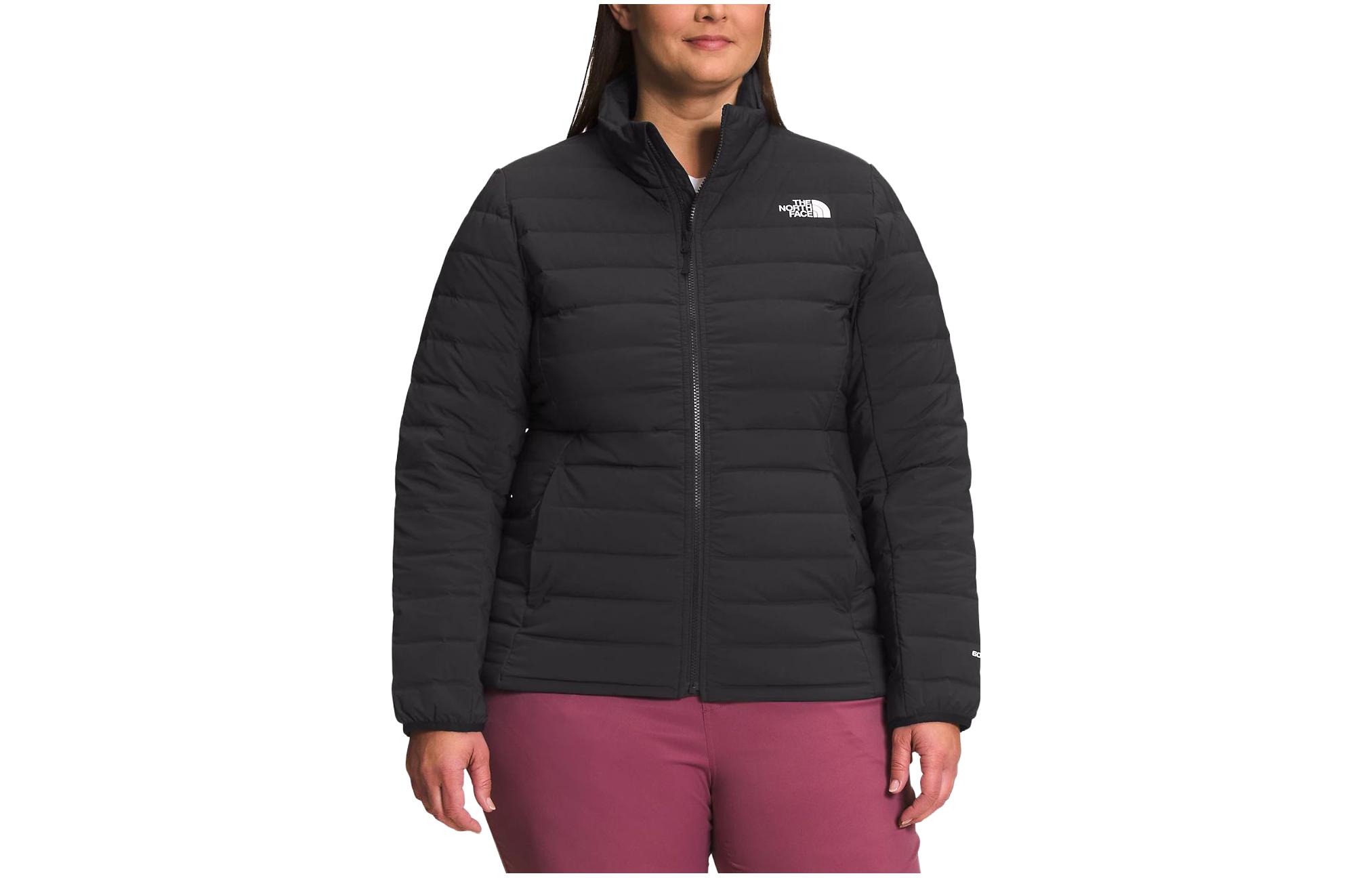 (Women) TNF  Black Down Puffer Jacket with Stretch and Zipper. NF0A7UKA-JK3 圖 2