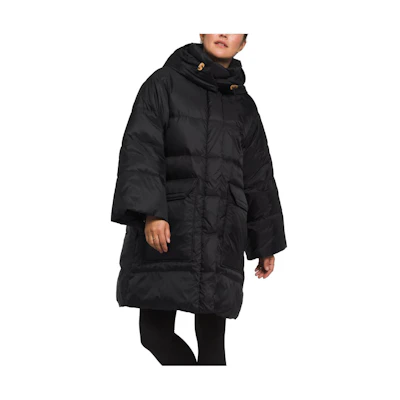 (Women) TNF Black Longline Hooded Loose-Fit Jacket NF0A831X-UK2