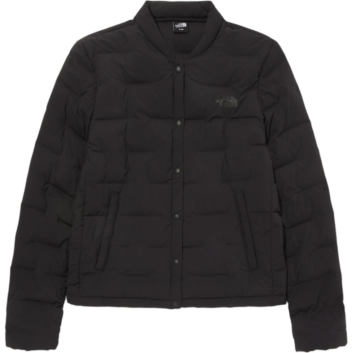 Order (W) 노스페이스 블랙 솔리드 컬러 롱슬리브 다운 자켓 NJ1DQ88A