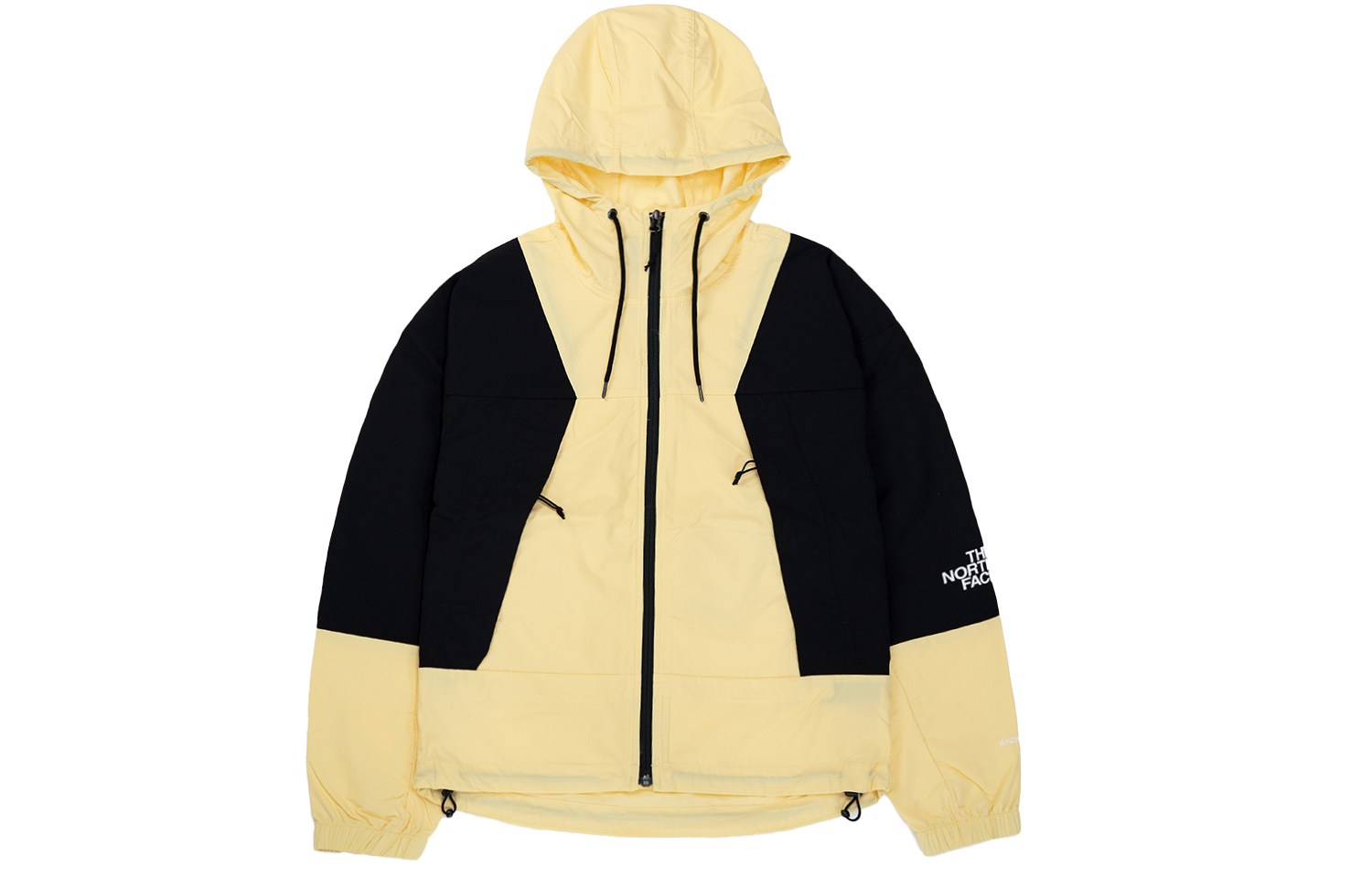 Buy (Women) The North Face  Colorblock Windbreaker Hoodie Jacket Yellow - Fall Edition. NF0A5K16-3R4