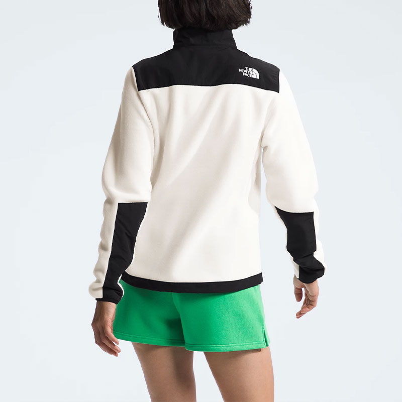 (Women) TNF  Denali Retro Colorblock Full-Zip Jacket Sand Dune/Black NF0A7UR6-ROU 圖 5