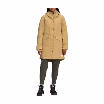 (Women) THE NORTH FACE Long Puffer Jacket Yellow NF0A5AA4-ZSF
