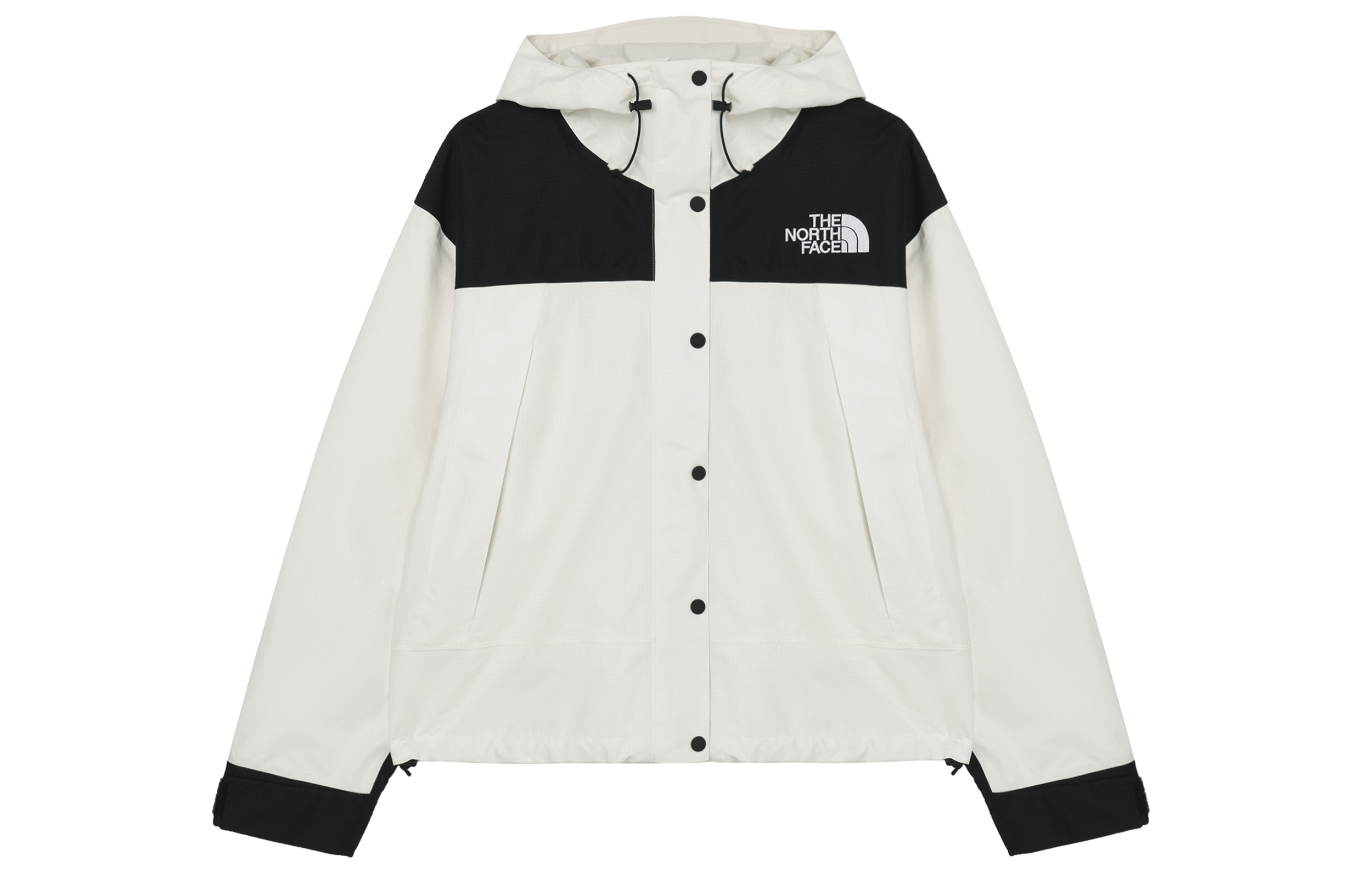 Order (W) The North Face Jaket Tahan Air & Angin Warna Pasir Putih. NF0A88YX-ROU