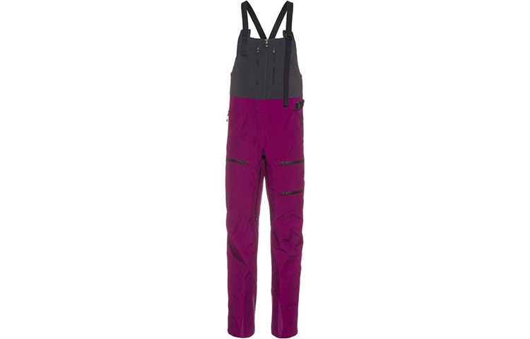 (Women) The North Face  Multicolor Bib Snow Pants. NF0A5AFF-YX7