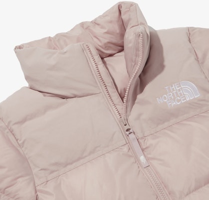 (W) 北面粉色刺绣标高领羽绒服Nuptse夹克 NJ3NQ83D Shop (W) 北面粉色刺绣标高领羽绒服Nuptse夹克 NJ3NQ83D