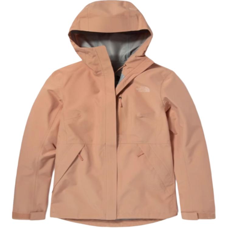 (Women) TNF  Pink Waterproof Breathable Hooded Jacket. NF0A496Z-V3R 圖 2