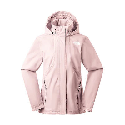 (Women) TNF Pink Waterproof Windproof Breathable Hiking Jacket. NF0A86RS-LK6