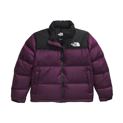 (Women) TNF Plus 1996 Retro Nuptse Purple Hooded Jacket Loose Fit. NF0A7QLW-V6V