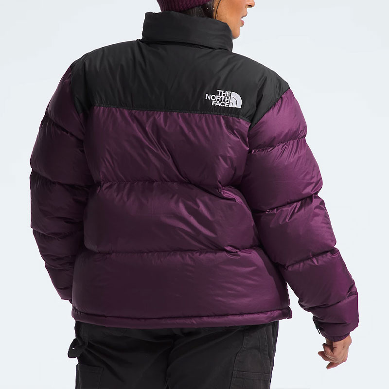 (Women) TNF  Plus 1996 Retro Nuptse Purple Hooded Jacket Loose Fit. NF0A7QLW-V6V 圖 5