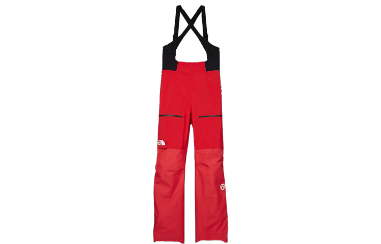 (Women) THE NORTH FACE  Red Relaxed Fit Logo Print Overalls. NF0A82UZ-682