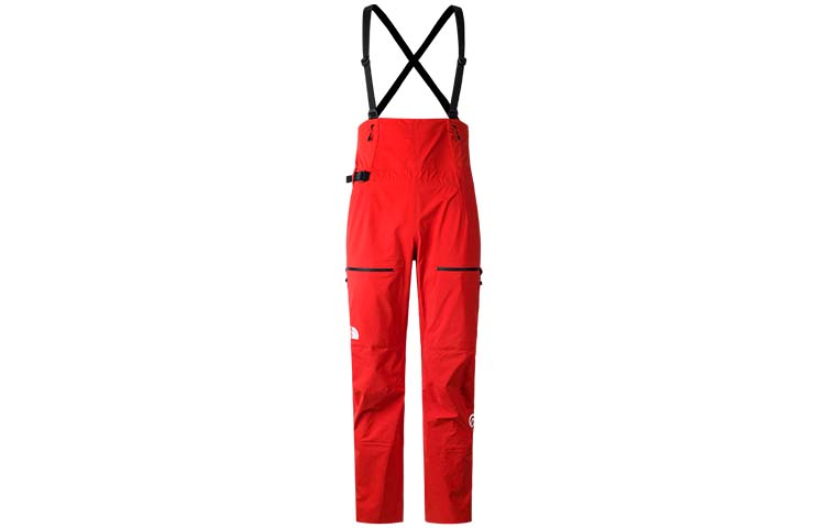 Order (W) The North Face Celana Bib Outdoor Tahan Air Warna Merah. NF0A82WG-KIN
