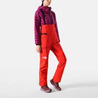 Shop (W) The North Face 紅色防水戶外吊帶長褲 NF0A82WG-KIN