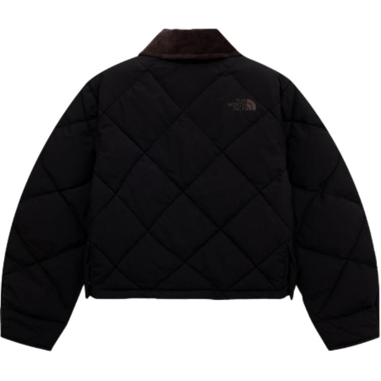 (Women) TNF  Retro Logo Button-Up Jacket Black Long Sleeve NJ3NQ81K 圖 3